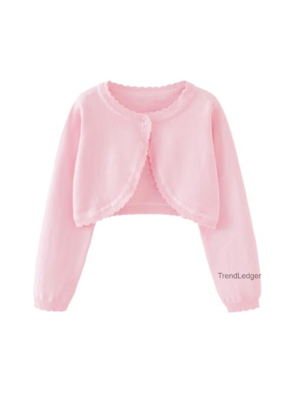 Kids Cotton Bolero Cardigan Shrug Button Front